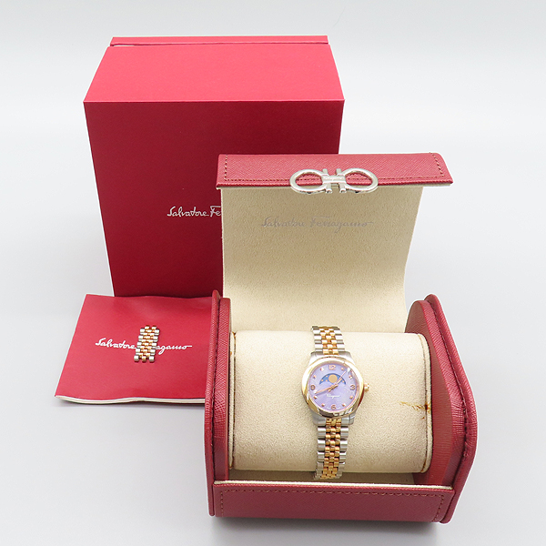 Ferragamo(��󰡸�) SFMN003-22 ��� �������� �޺� ���� ������ �ð� [���̷Ե���] �̹���7 - ���̺��� �߰���ǰ