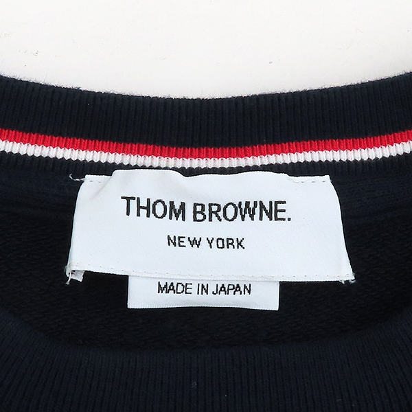 THOM BROWNE(�����)  MJT021H  24FW ���̺��÷� ���� �缱 ��Ʈ������ ������   [õ�Ƚż�����] �̹���4 - ���̺��� �߰���ǰ