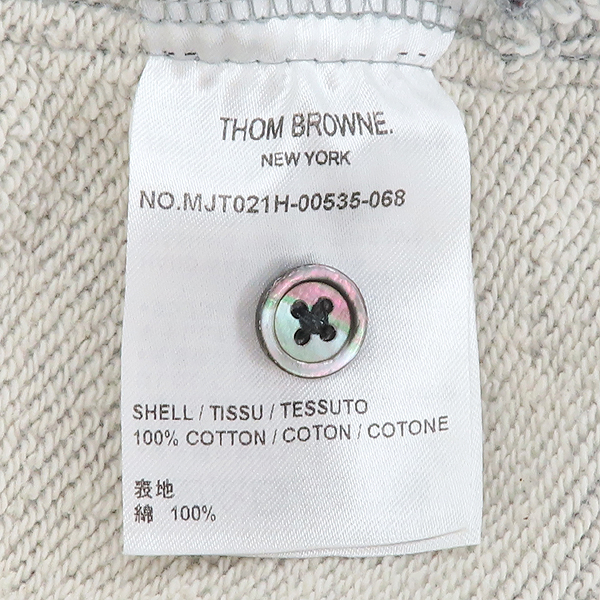 THOM BROWNE(�����) MJT021H 24FW �׷����÷� ���� �缱 ��Ʈ������ ������  [õ�Ƚż�����] �̹���5 - ���̺��� �߰���ǰ