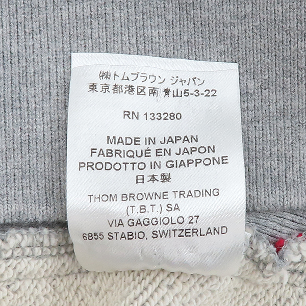 THOM BROWNE(�����) MJT021H 24FW �׷����÷� ���� �缱 ��Ʈ������ ������  [õ�Ƚż�����] �̹���6 - ���̺��� �߰���ǰ
