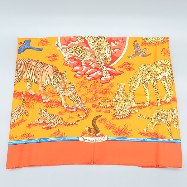 Hermes(�����޽�) ������ �÷� Tendresse Feline 100% ��ũ ��ī�� 90 [���̷Ե���] �̹���3 - ���̺��� �߰���ǰ