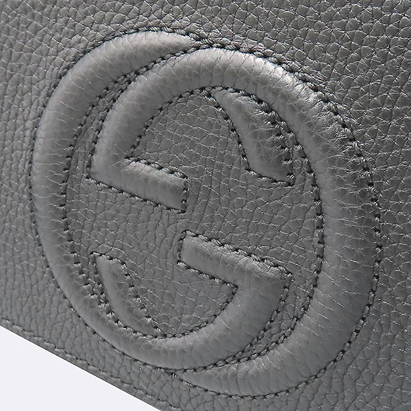 Gucci(����) 536224 ���� ���� SOHO ��ȣ ���ͷ�ŷ �׽���� �ΰ� ��Ƽġ ����Ż ü�� ũ�ν��� [�����νż�����] �̹���5 - ���̺��� �߰���ǰ