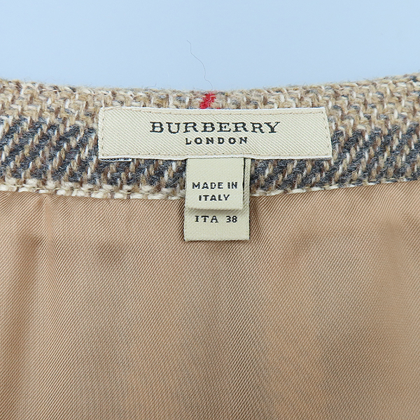 Burberry(������) �� 100% ��� üũ ������ ġ�� - 38 [�ϳ��̻���] �̹���3 - ���̺��� �߰���ǰ