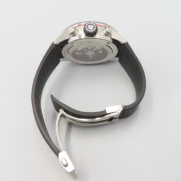 Tag Heuer(�±�ȣ�̾�) CBG2A1Z.FT6157 ��� ũ�γ�׷��� GMT Ʈ�� Ÿ�� Į���� ȣ�̾� 02 �����ƽ 45MM ���� ��� ���� �ð� [��ź�Ե���] �̹���4 - ���̺��� �߰���ǰ