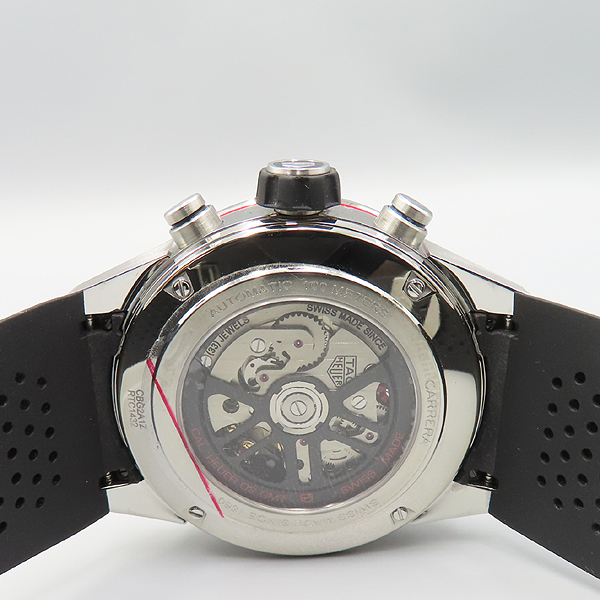Tag Heuer(�±�ȣ�̾�) CBG2A1Z.FT6157 ��� ũ�γ�׷��� GMT Ʈ�� Ÿ�� Į���� ȣ�̾� 02 �����ƽ 45MM ���� ��� ���� �ð� [��ź�Ե���] �̹���5 - ���̺��� �߰���ǰ