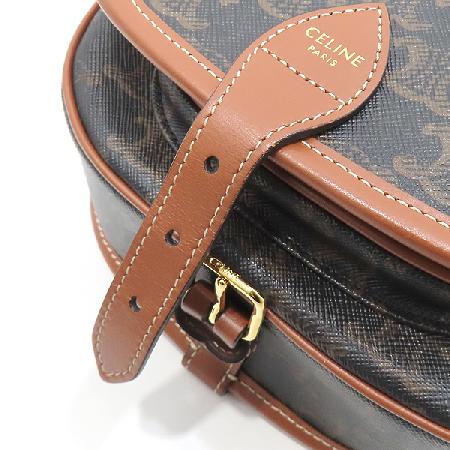 Celine(������) 191502 Ʈ������ ĵ���� TAN �÷� FOLCO MEDIUM ���� �̵� �� ��Ŭ �÷� ũ�ν��� �̹���3 - ���̺��� �߰���ǰ