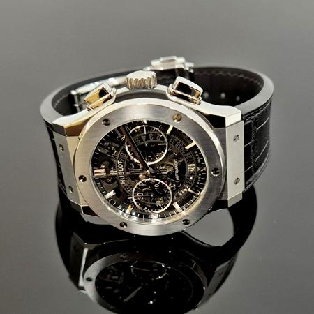 HUBLOT(������) 525NX0170LR Ŭ���� ǻ�� ���̷��� �����ǻ�� ƼŸ�� �����ƽ 45MM �����ð�(���ַԵ���) �̹���2 - ���̺��� �߰���ǰ