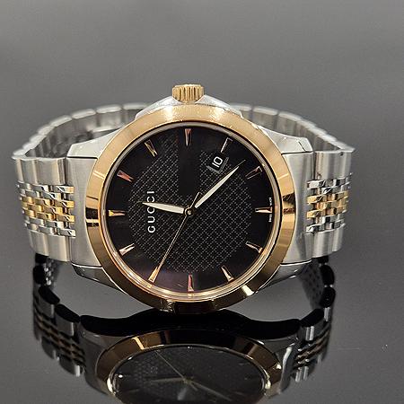 Gucci(����) YA126410 GŸ�Ӹ��� ������ �޺� ��ƿ 38MM �����ð� (���ַԵ���) �̹���3 - ���̺��� �߰���ǰ