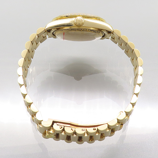 Rolex(�η���) 68278 DATEJUST(��������Ʈ) 18K ���ο� ���� ���� ������ ���̾� 10����Ʈ ���̾� 31MM ������ �ð� [���̷Ե���] �̹���4 - ���̺��� �߰���ǰ