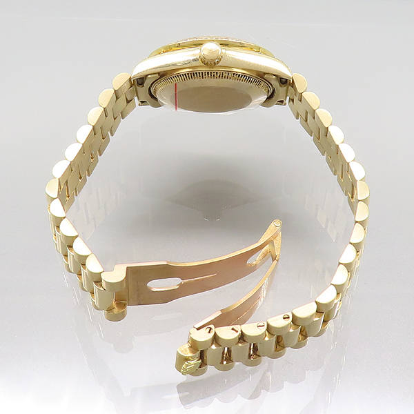 Rolex(�η���) 68278 DATEJUST(��������Ʈ) 18K ���ο� ���� ���� ������ ���̾� 10����Ʈ ���̾� 31MM ������ �ð� [���̷Ե���] �̹���5 - ���̺��� �߰���ǰ