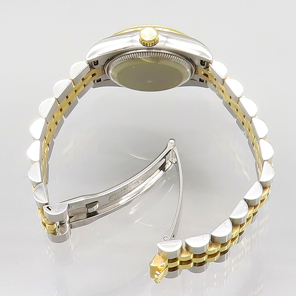 Rolex(�η���) 179173 DATEJUST ��������Ʈ 18K ���ο� ��� �޺� 10P ���̾� �ǹ� ���̾� ����� �극�̽��� �����ƽ 26MM ������ �ð� [���̷Ե���] �̹���4 - ���̺��� �߰���ǰ