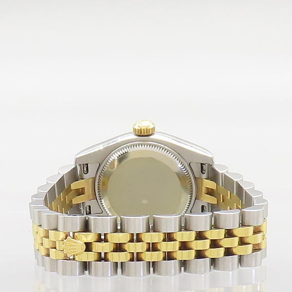 Rolex(�η���) 179173 DATEJUST ��������Ʈ 18K ���ο� ��� �޺� 10P ���̾� �ǹ� ���̾� ����� �극�̽��� �����ƽ 26MM ������ �ð� [���̷Ե���] �̹���5 - ���̺��� �߰���ǰ