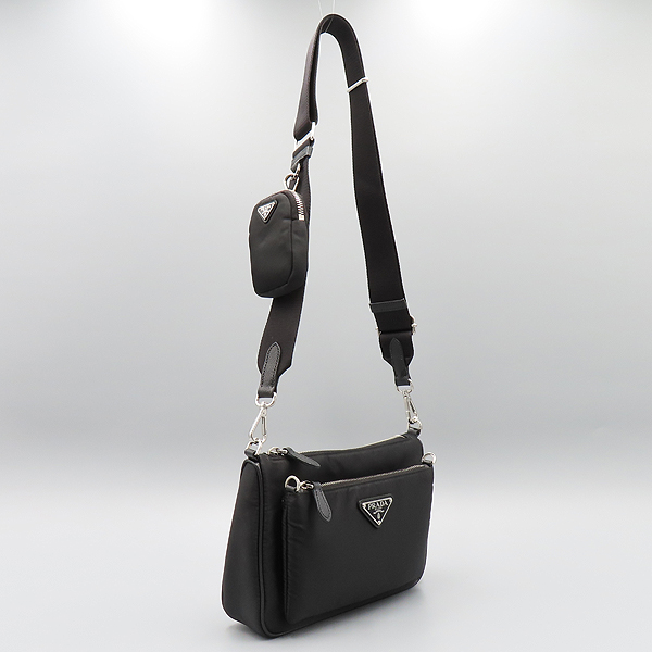 Prada(�����) 1BH168 ���� �����Ϸ� Ʈ���̾ޱ� �ΰ� ü�� ����� �� ũ�ν��� [�ϳ��̻���] �̹���4 - ���̺��� �߰���ǰ