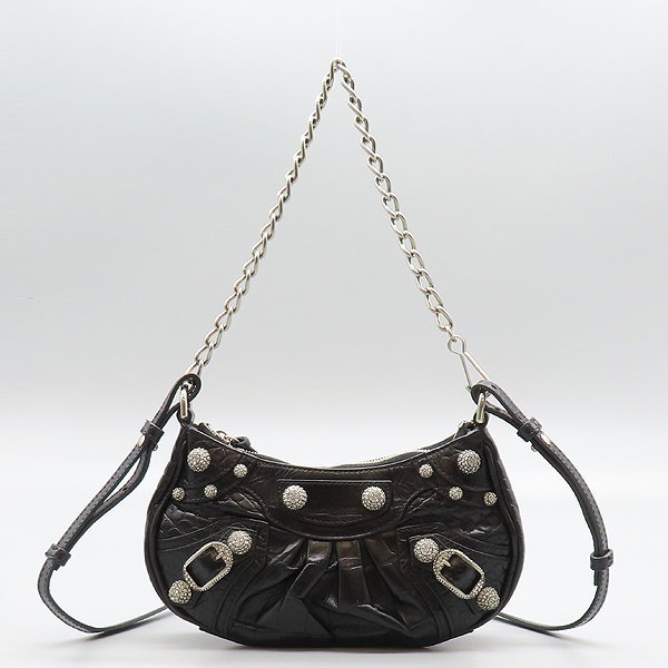 Balenciaga(�߷��þư�) 695814 ���� ũ��Ŀ���� �д� ���� �� ī�� �̴� ü�� ����� + ũ�ν� ��Ʈ�� 2-WAY [���̷Ե���] �̹���2 - ���̺��� �߰���ǰ