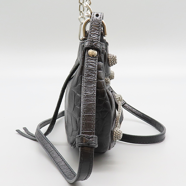 Balenciaga(�߷��þư�) 695814 ���� ũ��Ŀ���� �д� ���� �� ī�� �̴� ü�� ����� + ũ�ν� ��Ʈ�� 2-WAY [���̷Ե���] �̹���3 - ���̺��� �߰���ǰ