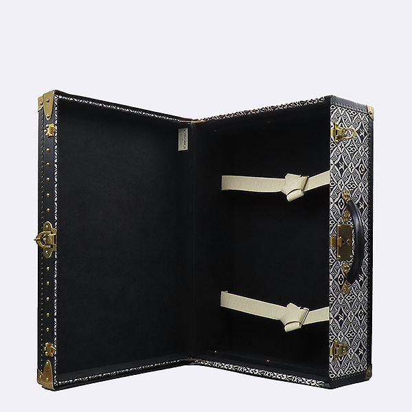 Louis Vuitton(���̺���) M10032 Since 1854 Alzer ������ ���� 60 Trunk Ʈ��ũ Navy and White Jacquard ���̺� ȭ��Ʈ �ڰ��� Brass Hardware ����밡�� [��������] �̹���6 - ���̺��� �߰���ǰ