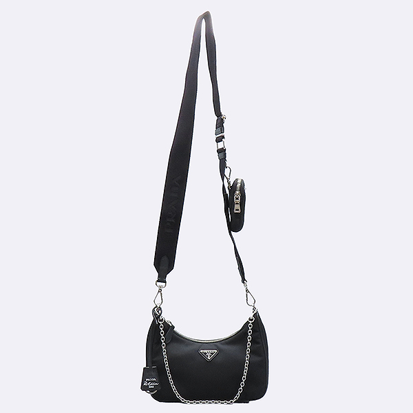 Prada(�����) 1BH204 ������� 2005 �����Ϸ� �� ���ǾƳ� ü�� ����� + ũ�ν� ��Ʈ�� 2WAY [��������] �̹���2 - ���̺��� �߰���ǰ