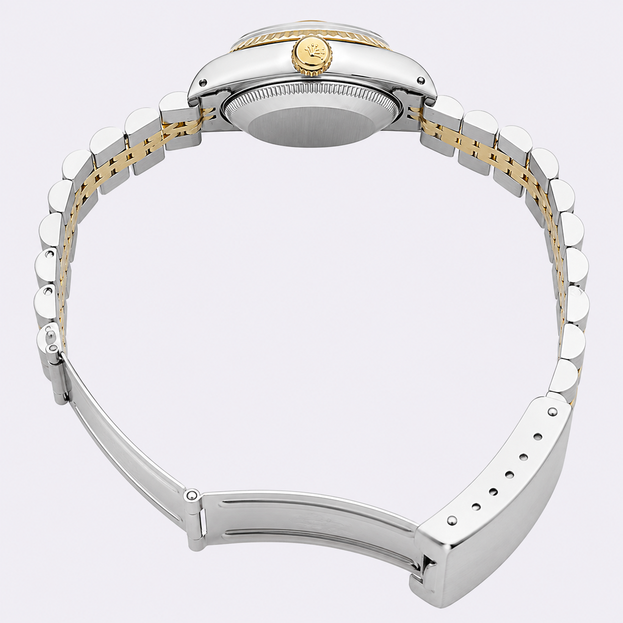 Rolex(�η���) 69173 18K �޺� 10����Ʈ ��� ���̾� DATEJUST(��������Ʈ) 26MM ����� �극�̽��� ������ �ð� [�λ꼾�Һ���] �̹���3 - ���̺��� �߰���ǰ