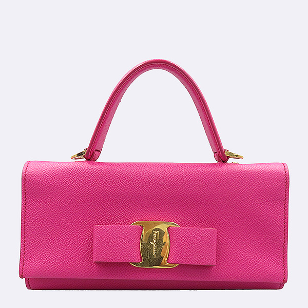 Ferragamo(��󰡸�) 22 D529 ��ũ ���� ���� �ٶ� ���� �̴� �÷� ��Ʈ�� + ũ�ν��� [��������] �̹���2 - ���̺��� �߰���ǰ