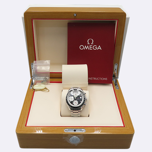 Omega(���ް�) 3210.51 SPEEDMASTER(���ǵ帶����) ũ�γ� �׷��� 40MM ��ƿ ������ �ð� [��������] �̹���6 - ���̺��� �߰���ǰ