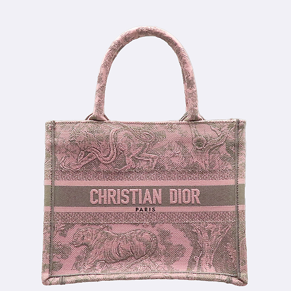 Dior(ũ����î���) M1265ZTDT DIOR BOOK TOTE(�� ��Ʈ) ��ũ Toile de Jouy Reverse �ڼ� ���� ��Ʈ�� [�����] �̹���2 - ���̺��� �߰���ǰ