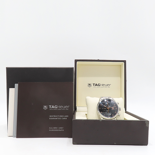 Tag Heuer(�±�ȣ�̾�) CAR2014 BA0799 ���(ī����) Į����1887 ����Ʈ ũ�γ�׷��� �ý���� �����ƽ ��ƿ �극�̽��� ������ �ð� [��õ��] �̹���7 - ���̺��� �߰���ǰ