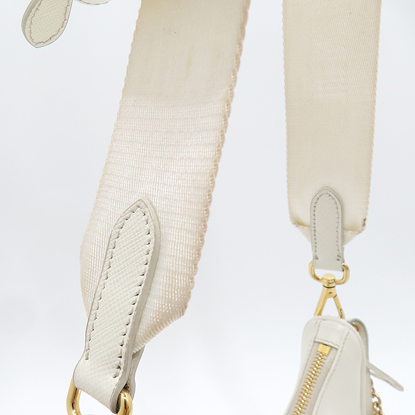 Prada(�����) 1BH204 ȭ��Ʈ �÷� ���ǾƳ� �̴� ��Ƽ ü�� ����� + ũ�ν� ��Ʈ�� 2WAY [��õ��] �̹���5 - ���̺��� �߰���ǰ