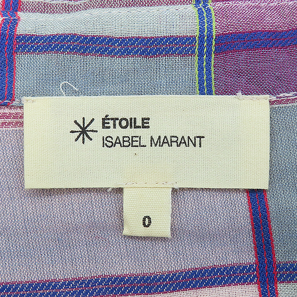 ISABEL MARANT(���ں�����) ISB00A019 ��Ƽ üũ ��ư �� ���� ������ ���� [��������] �̹���4 - ���̺��� �߰���ǰ