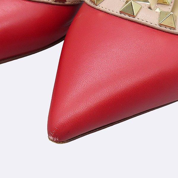VALENTINO(�߷�Ƽ��) ���� �÷� �����͵� ��Ʈ�� ��� ������ ������ ������ ���� - 230MM [��������] �̹���6 - ���̺��� �߰���ǰ