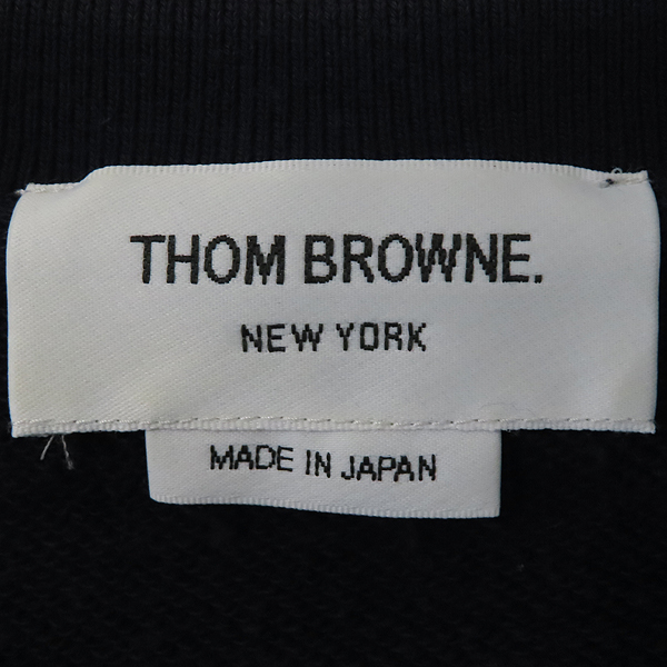 THOM BROWNE(�����) FJT002A ���̺� ��ư �缱 ���� ������ ������ Ƽ���� - 42 ������ [��������] �̹���3 - ���̺��� �߰���ǰ