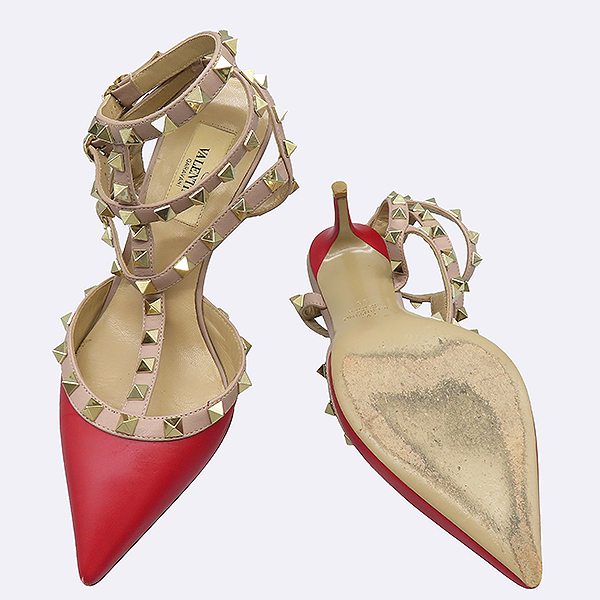 VALENTINO(�߷�Ƽ��) ���� �÷� �����͵� ��Ʈ�� ��� ������ ������ ������ ���� - 230MM [��������] �̹���2 - ���̺��� �߰���ǰ