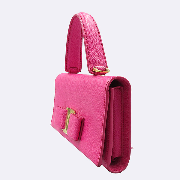 Ferragamo(��󰡸�) 22 D529 ��ũ ���� ���� �ٶ� ���� �̴� �÷� ��Ʈ�� + ũ�ν��� [��������] �̹���3 - ���̺��� �߰���ǰ
