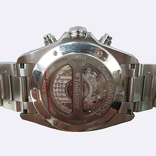Tag Heuer(�±�ȣ�̾�) CAV511A GLAND CARRERA �׷��� ���(ī����) �����ƽ ������ ��ƿ��� �ð� [��������] �̹���4 - ���̺��� �߰���ǰ