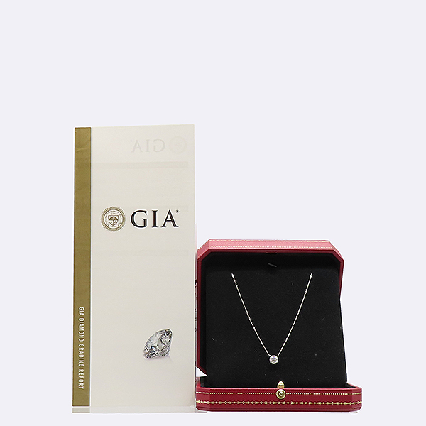 Cartier(��쿡) N7424192 1895 �ָ��׾� 18K ȭ��Ʈ ��� ���� �긱����Ʈ ��  1.09CT ĳ�� G�÷� VVS2 1����Ʈ ���̾� ����� [��������] �̹���4 - ���̺��� �߰���ǰ