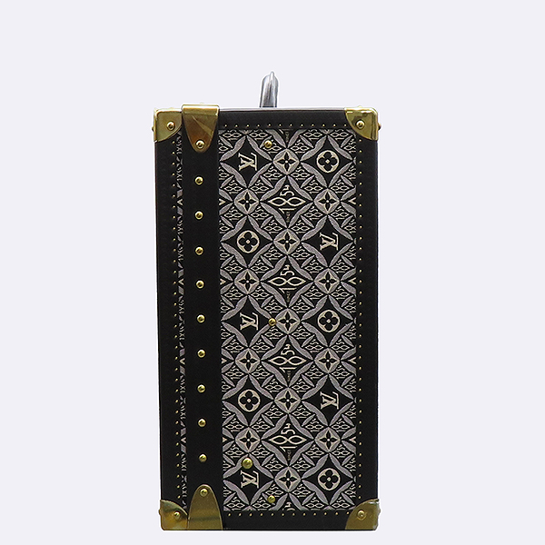 Louis Vuitton(���̺���) M10032 Since 1854 Alzer ������ ���� 60 Trunk Ʈ��ũ Navy and White Jacquard ���̺� ȭ��Ʈ �ڰ��� Brass Hardware ����밡�� [��������] �̹���3 - ���̺��� �߰���ǰ