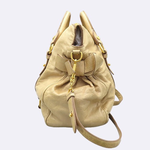 MiuMiu(�̿�̿�) RT0365 VITELLO LUX CAMMEO ������ ���� ���� ��� ���� �ΰ� 2WAY [û��������] �̹���3 - ���̺��� �߰���ǰ