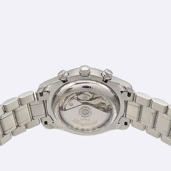 LONGINES(����) L2.673.4.78.6 ������ �÷��� �������� ũ�γ� �����ƽ 40MM ��ƿ ������ �ð� [��������] �̹���4 - ���̺��� �߰���ǰ