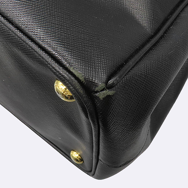 Prada(�����) BN1844 SAFFIANO LUX (���ǾƳ� ����) NERO ���� ���� �ﰢ ���� �ΰ� ��Ʈ��  [��������] �̹���5 - ���̺��� �߰���ǰ
