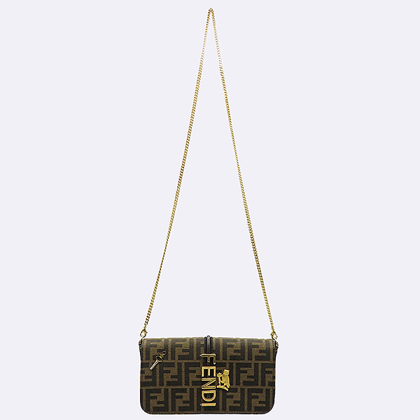 Fendi(���) 8BS076 ���� �ΰ� FF�ΰ� ���׶��� ü�� ���&ũ�ν��� (���� �� Ŀ����) [��������] �̹���3 - ���̺��� �߰���ǰ