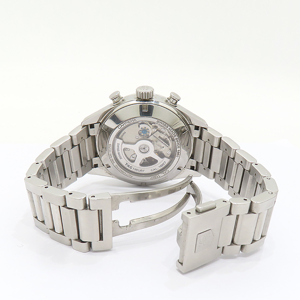 Tag Heuer(�±�ȣ�̾�) CAR2014 BA0799 ���(ī����) Į����1887 ����Ʈ ũ�γ�׷��� �ý���� �����ƽ ��ƿ �극�̽��� ������ �ð� [��õ��] �̹���4 - ���̺��� �߰���ǰ