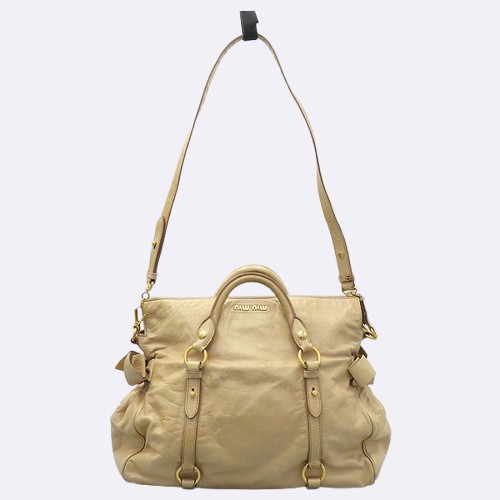 MiuMiu(�̿�̿�) RT0365 VITELLO LUX CAMMEO ������ ���� ���� ��� ���� �ΰ� 2WAY [û��������] �̹���4 - ���̺��� �߰���ǰ