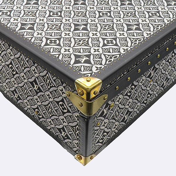 Louis Vuitton(���̺���) M10032 Since 1854 Alzer ������ ���� 60 Trunk Ʈ��ũ Navy and White Jacquard ���̺� ȭ��Ʈ �ڰ��� Brass Hardware ����밡�� [��������] �̹���5 - ���̺��� �߰���ǰ