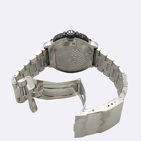 Tag Heuer(�±�ȣ�̾�) CAH1112 FORMULA 1(���ķ� 1) ũ�γ�׷��� ���� ��ƿ ������ �ð� [��������] �̹���3 - ���̺��� �߰���ǰ