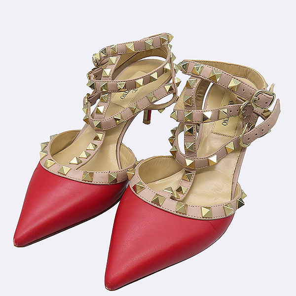 VALENTINO(�߷�Ƽ��) ���� �÷� �����͵� ��Ʈ�� ��� ������ ������ ������ ���� - 230MM [��������] �̹���5 - ���̺��� �߰���ǰ