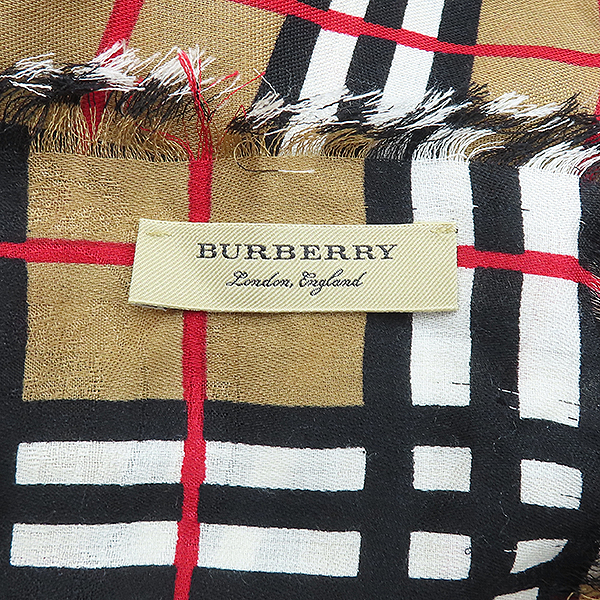 Burberry(������) 4078337 ��Ƽ�÷� ��ȥ�� üũ ��ī�� [��������] �̹���5 - ���̺��� �߰���ǰ