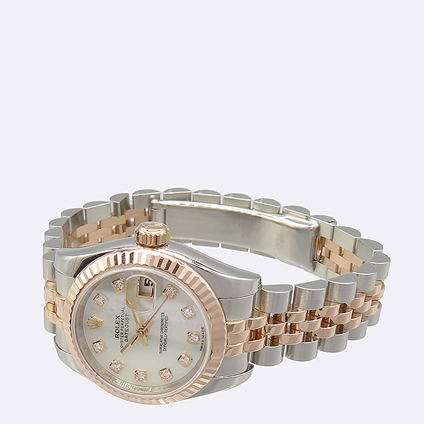 Rolex(�η���) 179171 ����Ʈ����Ʈ 26MM 18K ������ �ڰ��� �޺� 10P ����� �����ƽ ������ �ð� [��������] �̹���2 - ���̺��� �߰���ǰ