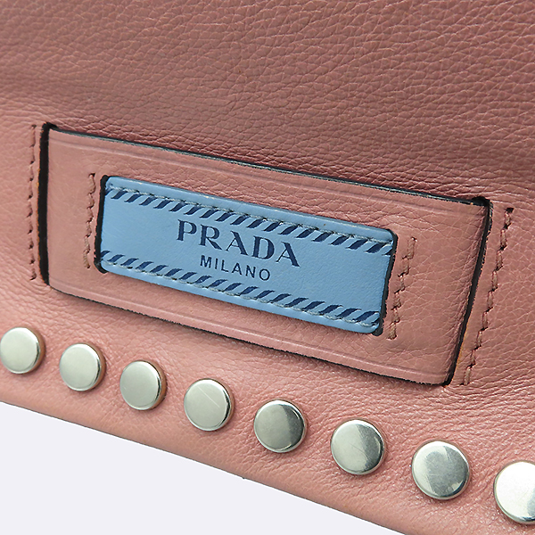 Prada(�����) 1BD082 ��ũ �÷� GLACE CALF ���͵� ��Ƽ�� ũ�ν��� [�����] �̹���5 - ���̺��� �߰���ǰ