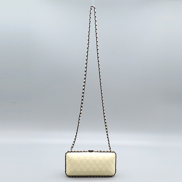 Chanel(����) AS2310 ȭ��Ʈ ����Ų ��Ŀ ��Ż �̺�� (Lacquered Metal Evening) ü�� �Ŀ�ġ ũ�ν��� ����� [���̷Ե���] �̹���2 - ���̺��� �߰���ǰ