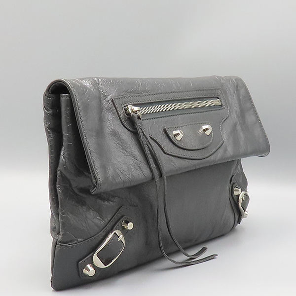 Balenciaga(�߷��þư�) 438768 �׷��� ���� �������� Ŭ��ġ �� ũ�ν��� [��ź�Ե���] �̹���3 - ���̺��� �߰���ǰ