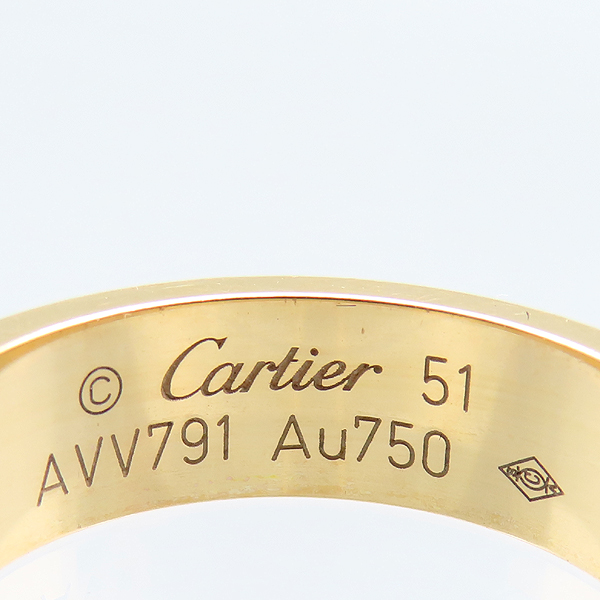 Cartier(��쿡) B4084651 AU750 18K ���� ��� LOVE RING ���긵 5.5MM ���� - 11ȣ [���̷Ե���] �̹���4 - ���̺��� �߰���ǰ
